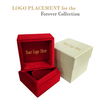 Ribbed Velvet Earring Box, Forever Collection