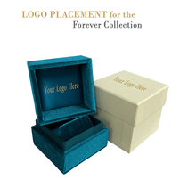 Ribbed Velvet Earring Box, Forever Collection