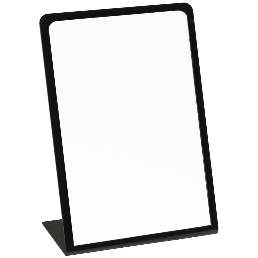 Acrylic Rectangular Mirror - Black