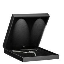 Black LED Large Necklace Box Necklace Allurepack