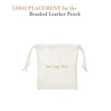Brushed Leather Pouch - Medium Pouch Allurepack