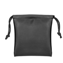 Brushed Leather Pouch - Medium Pouch PB34-BK Black 12 Allurepack