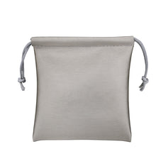 Brushed Leather Pouch - Medium Pouch PB34-GR Steel Grey 12 Allurepack