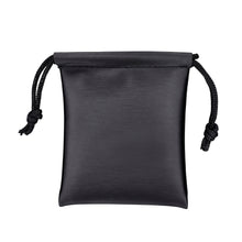 Brushed Leather Pouch - Small Pouch PB23-BK Black 12 Allurepack