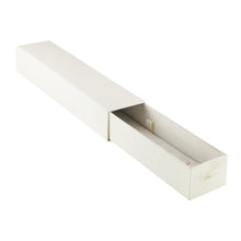 Cardboard Drawer Bracelet Box, Sleek Collection Bracelet SK40-IV Ivory 12 Allurepack