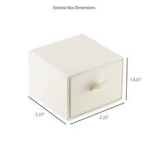 Cardboard Drawer Ring Box, Sleek Collection Ring Allurepack