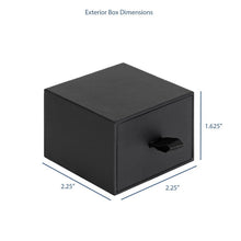 Cardboard Drawer Ring Box, Sleek Collection Ring Allurepack