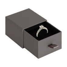 Cardboard Drawer Ring Box, Sleek Collection Ring Allurepack