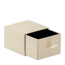 Cardboard Drawer Ring Box, Sleek Collection Ring SK10-NT Natural 12 Allurepack