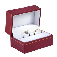Cartier Style Double Ring Box, Vintage Collection Ring allurepack