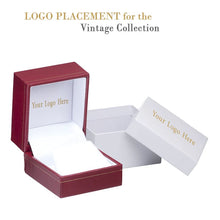 Cartier Style Earring Box, Vintage Collection Earring allurepack