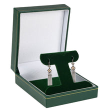 Cartier Style Long T-Bar Earring Box, Vintage Collection Earring allurepack