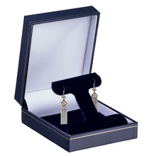 Cartier Style Long T-Bar Earring Box, Vintage Collection Earring allurepack