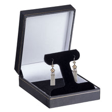 Cartier Style Long T-Bar Earring Box, Vintage Collection Earring allurepack