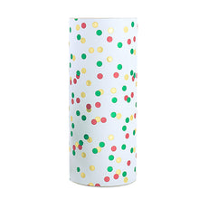 Christmas Confetti Wrapping Paper 7 5/8" x 150' Wrapping Paper allurepack