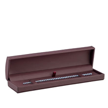 Dome Leatherette Bracelet Box with outer Bow Box, Splendor Collection Bracelet Allurepack