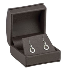 Dome Leatherette Earring Box with outer Bow Box, Splendor Collection Earring Allurepack