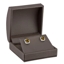 Dome Leatherette Medium Earring/Pendant Box with outer Bow Box, Splendor Collection Pendant Allurepack