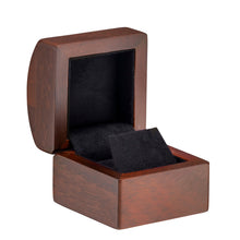 Earring Box, Walnut Collection Box WL20-DW Dark Wood 12 Allurepack