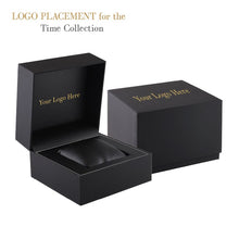 Elevated Soft Touch Paper Watch Box, Time Collection Watch allurepack