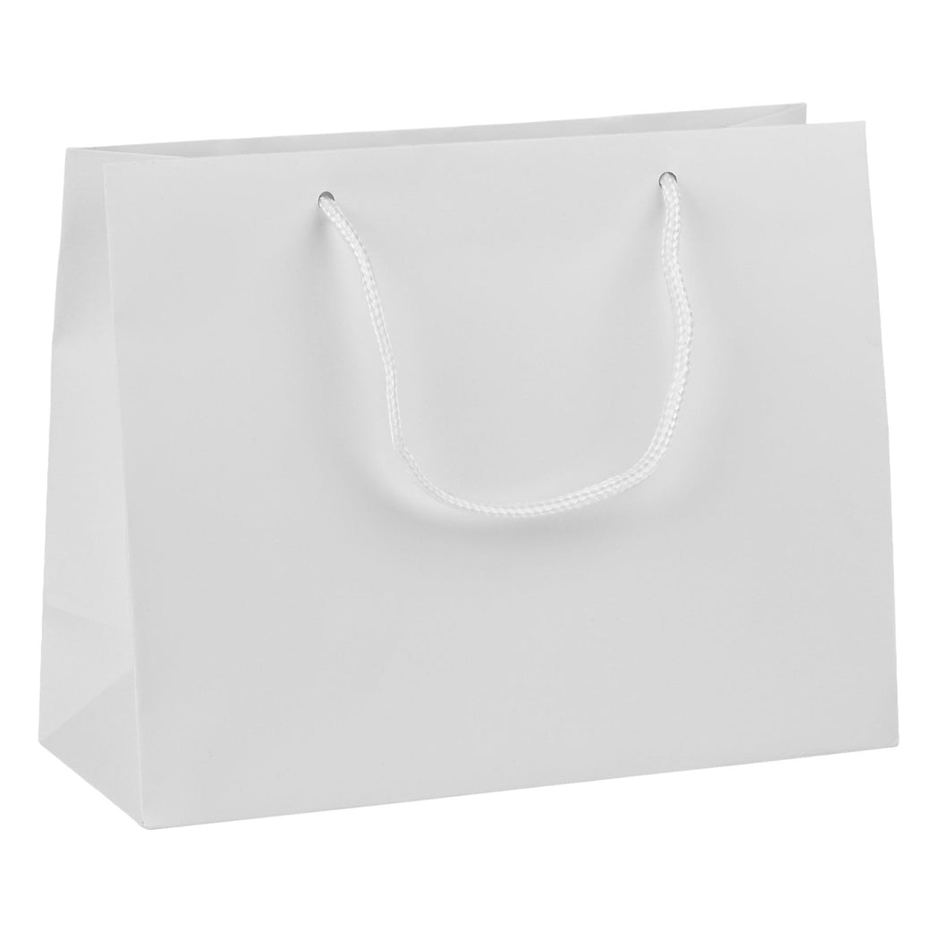 Euro Tote Bag, Matte – Landscape Cub Size Large Bag BT218-WT White 50 Allurepack