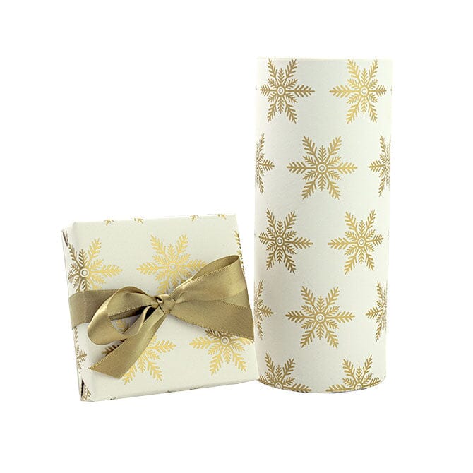 Gilded Snowflake Wrapping Paper 7 3/8