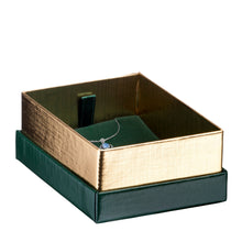 Gold Accented Cardboard Pendant Box, Legacy Collection Pendant allurepack