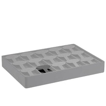 Leatherette Loose Pads for Stackable 15 Long Earring T- Bar Large Tray - 6 Pack Showcase Tray allurepack