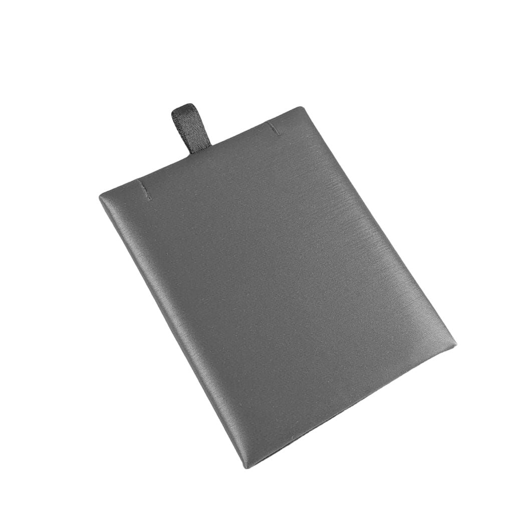 Leatherette Loose Pads for Stackable 6 Large Pendant/ Earring Pad Tray - 6 Pack Showcase Tray P-DTS32-BG Black / Grey 1 allurepack