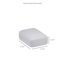 Leatherette Rounded Pendant Box, Provident Collection Pendant allurepack