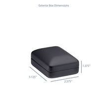 Leatherette Rounded Pendant Box, Provident Collection Pendant allurepack