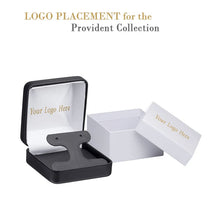 Leatherette Rounded T-Style Earring box, Provident Collection Earring allurepack