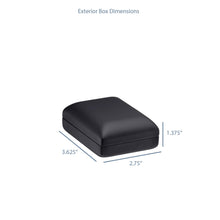 Leatherette Rounded T-Style Long Earring Box, Provident Collection Earring allurepack