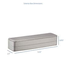 Linea Leatherette Bracelet Box, Lustre Collection Bracelet Allurepack