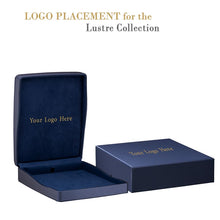 Linea Leatherette Necklace Box, Lustre Collection Necklace Allurepack