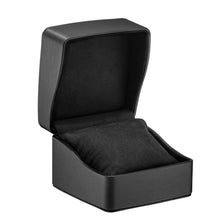 Linea Leatherette Pillow Box, Lustre Collection Pillow LU68-BK Black 12 Allurepack