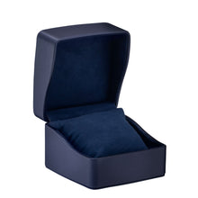 Linea Leatherette Pillow Box, Lustre Collection Pillow LU68-NB Navy Blue 12 Allurepack