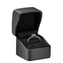 Linea Leatherette Ring box, Lustre Collection Ring Allurepack