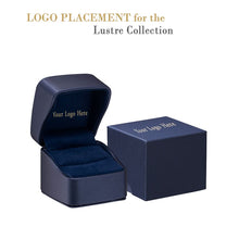 Linea Leatherette Ring box, Lustre Collection Ring Allurepack