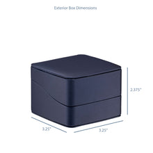 Linea Leatherette T-Style Earring Box, Lustre Collection Earring Allurepack