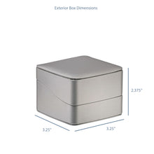 Linea Leatherette T-Style Earring Box, Lustre Collection Earring Allurepack