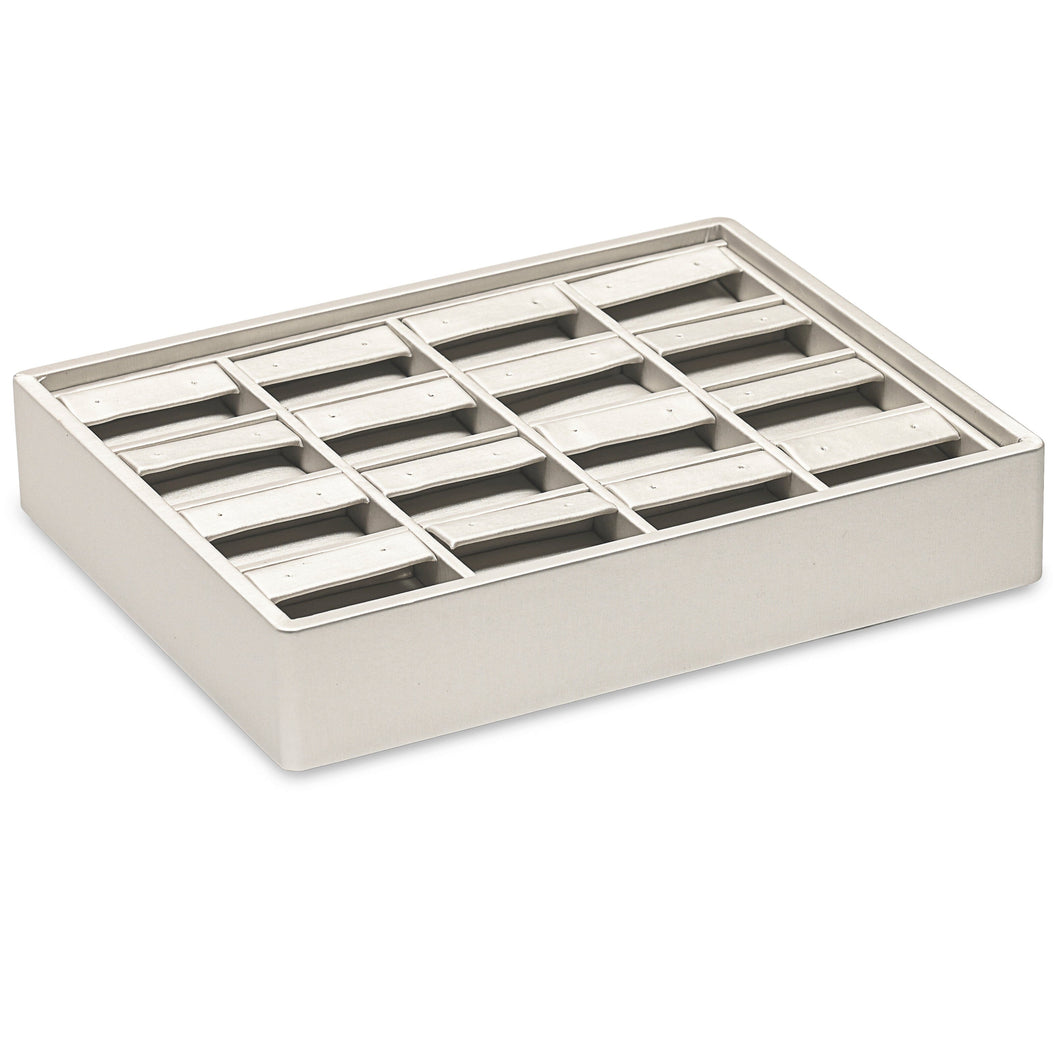 Linea Stackable 16 Earrings Pad Small Jewelry Tray Showcase Tray allurepack