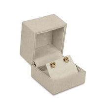 Linen Weave Earring Box, Woven Collection Earring allurepack