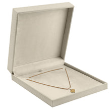 Linen Weave Necklace Box, Woven Collection necklace allurepack