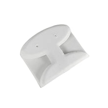 Loose Pads for Stackable 25 Short Earring T-Bar Large Tray - 6 Pack Showcasetray P-DTL25-WT White 1 allurepack