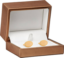 Luxury Leather Cufflink Box, Opulent Collection Cufflink allurepack