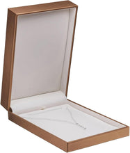 Luxury Leather Necklace Box, Opulent Collection Necklace allurepack