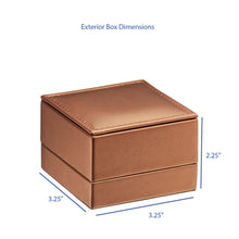 Luxury Leather Pendant Box, Opulent Collection Pendant allurepack