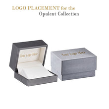 Luxury Leather Small Earring Box, Opulent Collection Earring allurepack