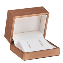 Luxury Leather Small Earring Box, Opulent Collection Earring allurepack